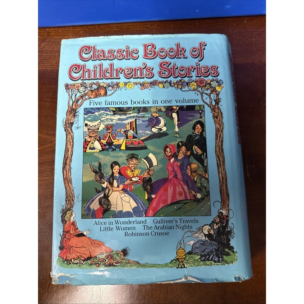 Classic Book‎ of Children's Stories Hardcover - 1934-1986 Gulliver's, Alice,...